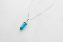 Load image into Gallery viewer, Gemstone Necklace Necklace Sterling Ltd Blue 
