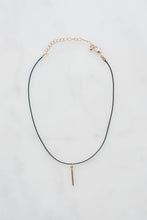 Load image into Gallery viewer, Choker with Gold Pendant Necklace Company 123 
